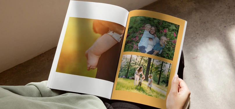 Imagem de fotos impressas