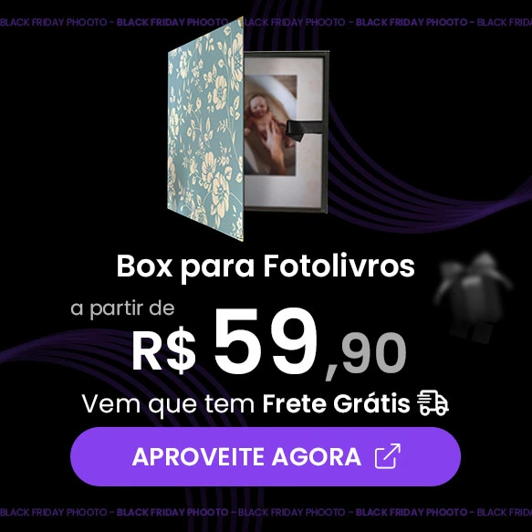 Box para Fotolivro 28x36cm