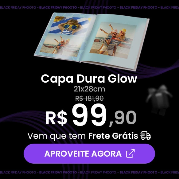 Fotolivro Capa Dura Glow 21x28cm
