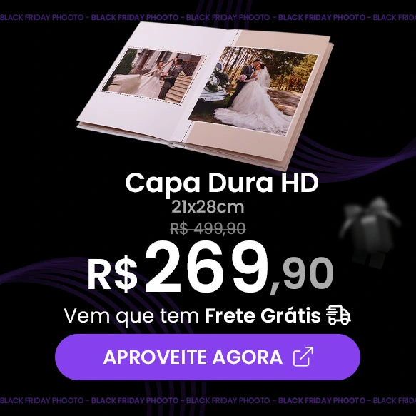 Fotolivro Capa Dura HD 21x28cm