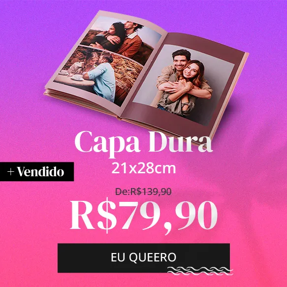 Fotolivro Capa Dura 21x28cm