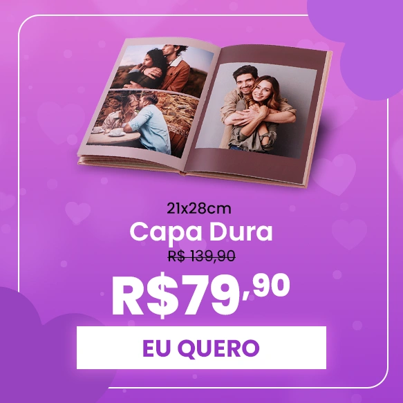 Fotolivro Capa Dura 21x28cm