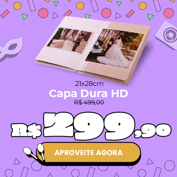Fotolivro Capa Dura 21x28cm
