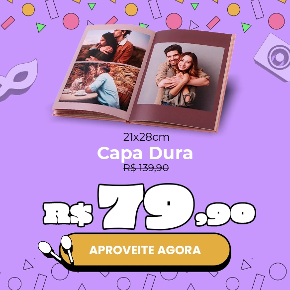 Fotolivro Capa Dura Glow 21x28cm