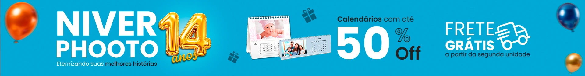 Calendários - Phooto Brasil