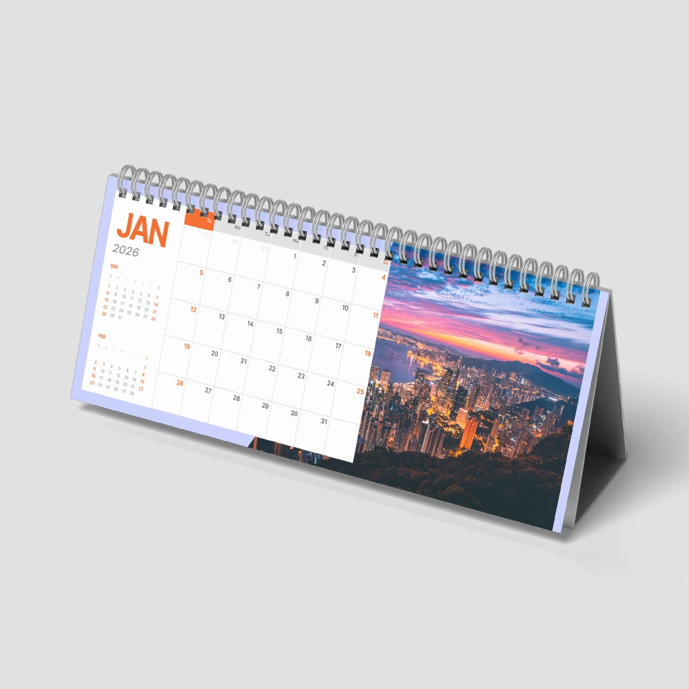Calendário de Mesa 10x30cm