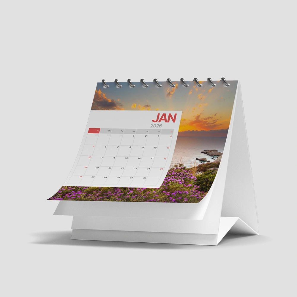 Calendário de Mesa 14x14cm