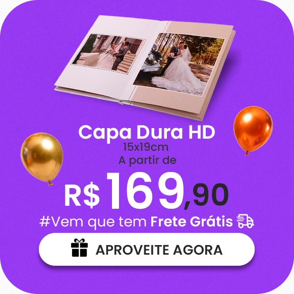 Fotolivro Capa Dura HD 21x28cm