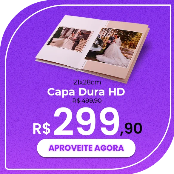 Fotolivro Capa Dura HD 21x28cm