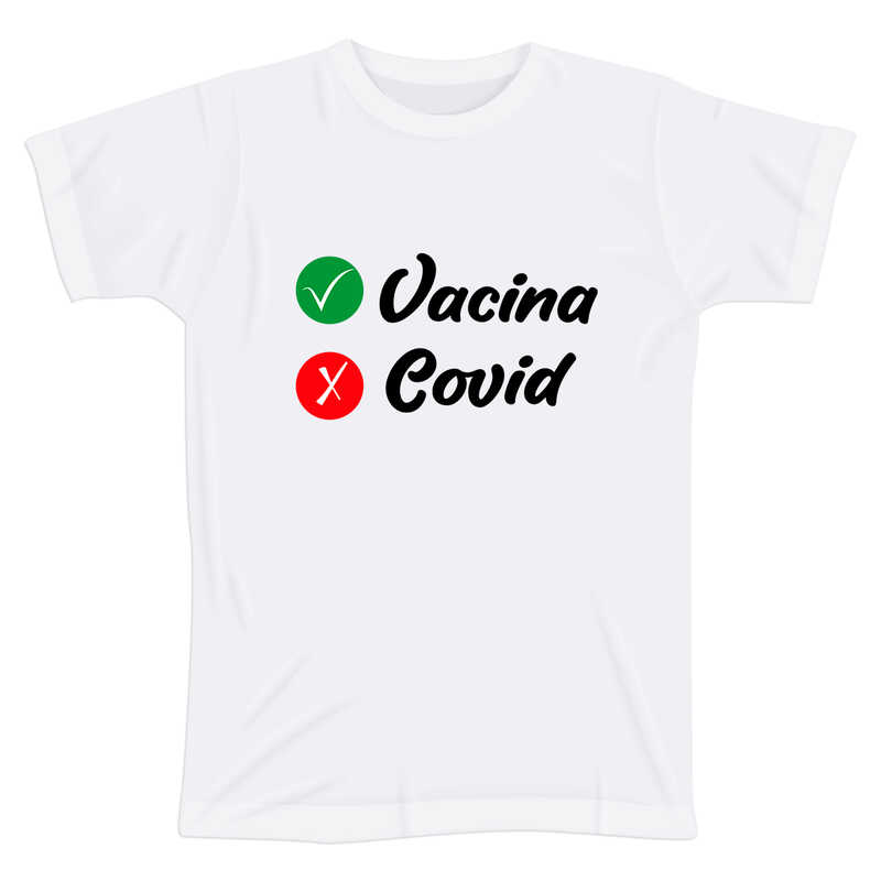 camisetas personalizadas vacina