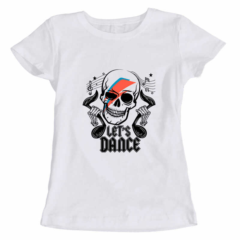 Camiseta Baby Look Lets Dance Tudu
