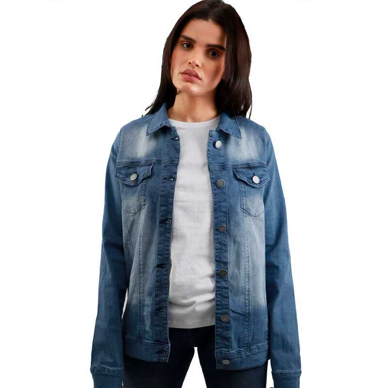jaqueta jeans pichada