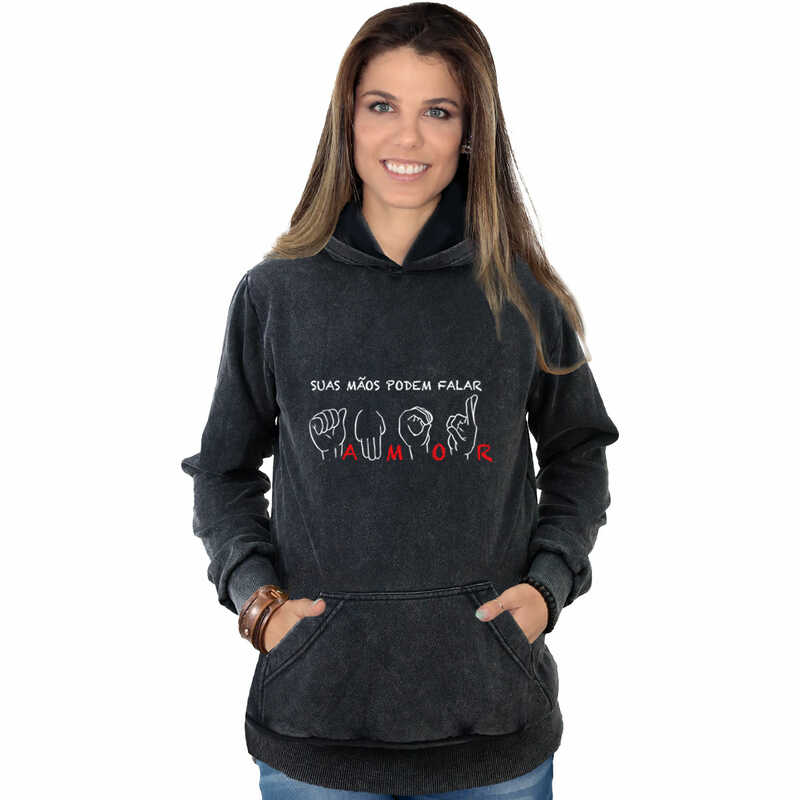 personalised equine moletom com capuzs