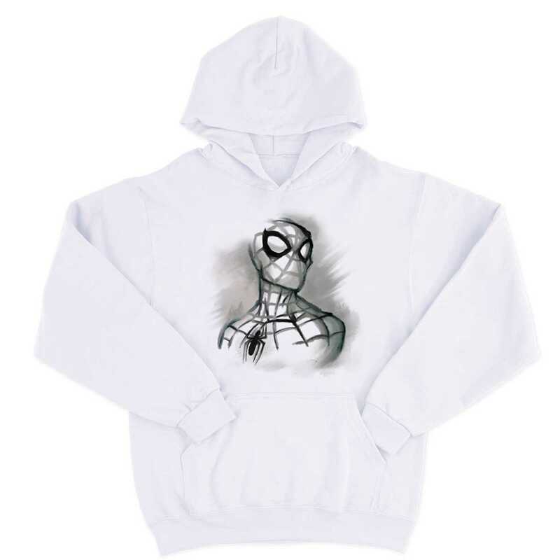 spider off white moletom com capuz